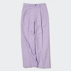 Hosen, Leggings & Jogginghosen*UNIQLO Gerade Leinenmix Hose (Wide Fit)