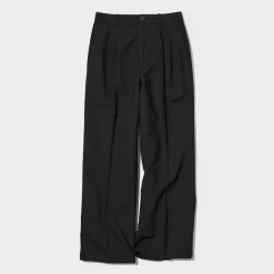 Hosen, Leggings & Jogginghosen*UNIQLO Gerade Leinenmix Hose (Wide Fit)