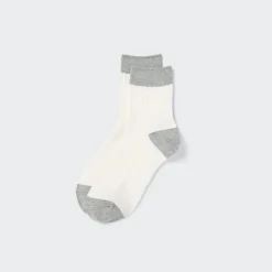 Socken*UNIQLO Gerippte Halbsocken