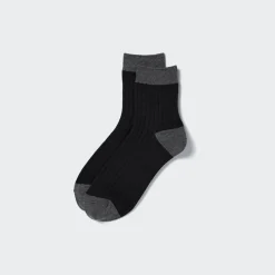 Socken*UNIQLO Gerippte Halbsocken