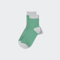 Socken*UNIQLO Gerippte Halbsocken