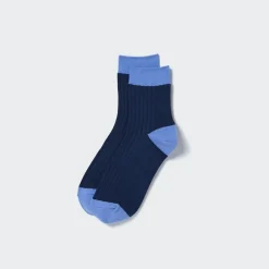 Socken*UNIQLO Gerippte Halbsocken