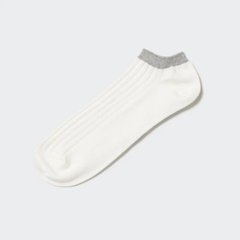 Socken*UNIQLO Gerippte Kurzsocken