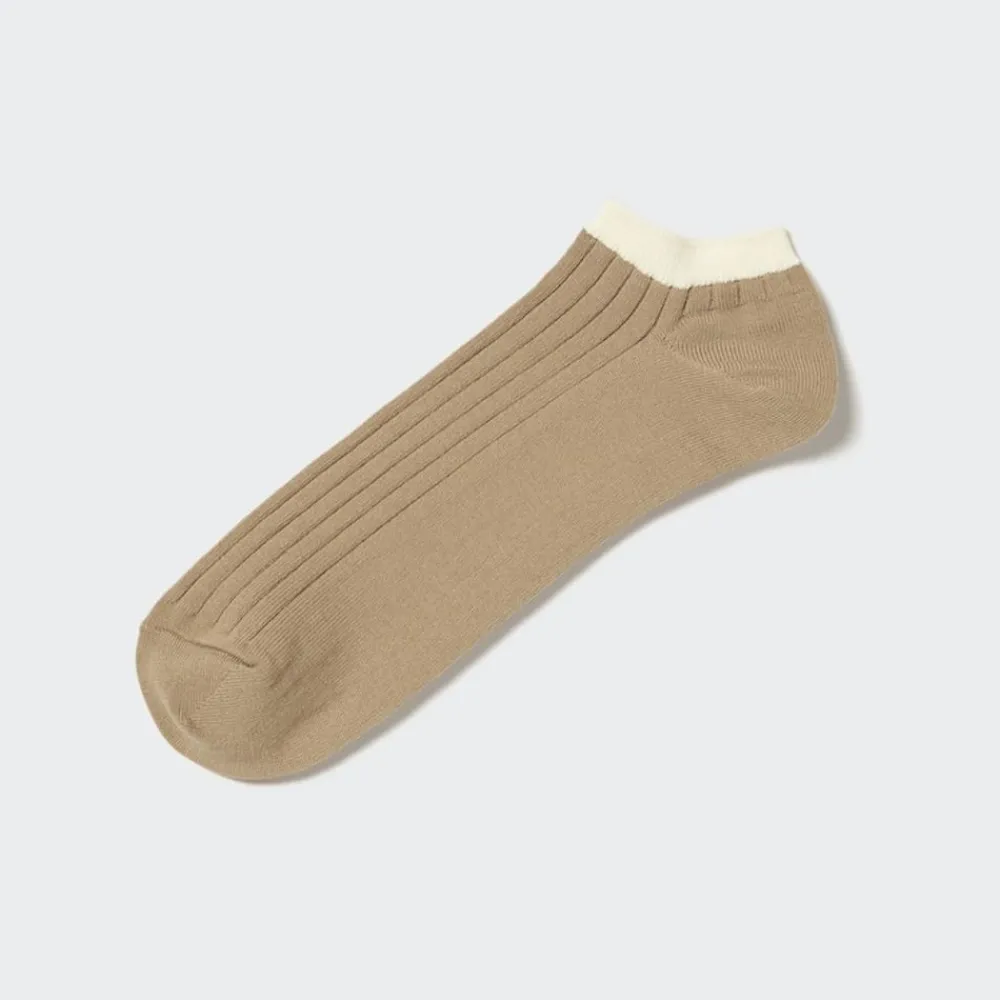 Socken*UNIQLO Gerippte Kurzsocken