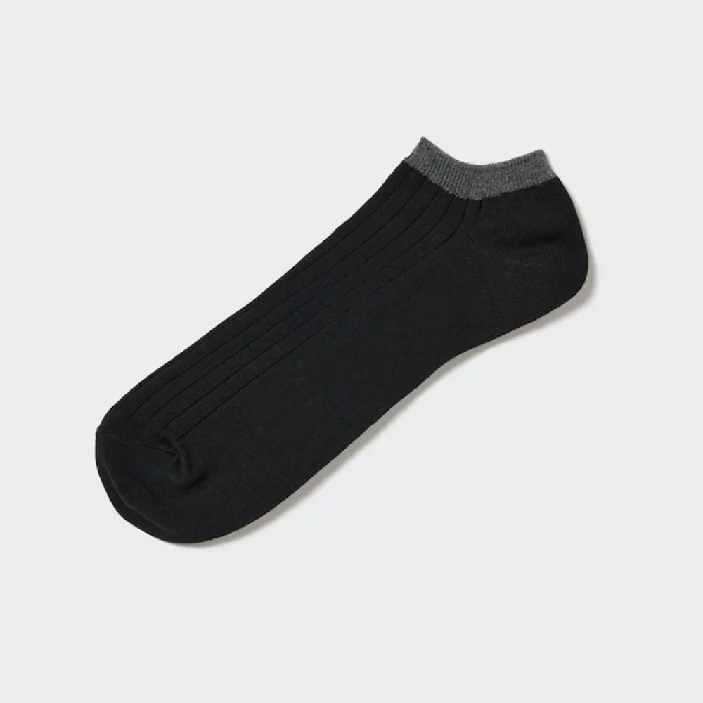 Socken*UNIQLO Gerippte Kurzsocken