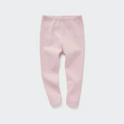 Leggings*UNIQLO Gerippte Leggings Pink