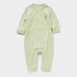 Strampler & Bodys*UNIQLO Gerippter Langarm Strampler