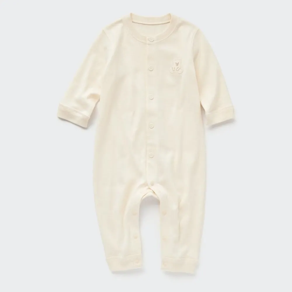 Strampler & Bodys*UNIQLO Gerippter Langarm Strampler