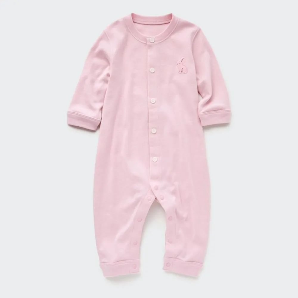Strampler & Bodys*UNIQLO Gerippter Langarm Strampler