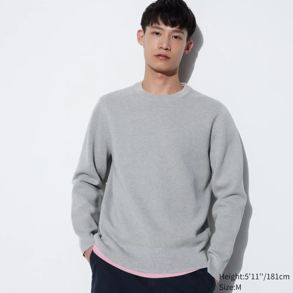 Pullover & Strickjacken*UNIQLO Gerippter Milano Strickpullover (Maschinenwaschbar)