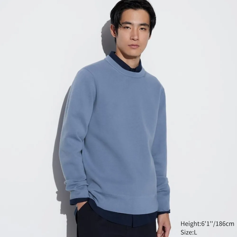 Pullover & Strickjacken*UNIQLO Gerippter Milano Strickpullover (Maschinenwaschbar)