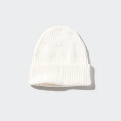 Accessoires & Taschen*UNIQLO Geripptes Baumwolle Beanie