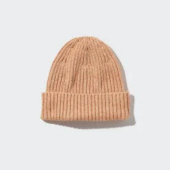 Accessoires & Taschen*UNIQLO Geripptes Baumwolle Beanie