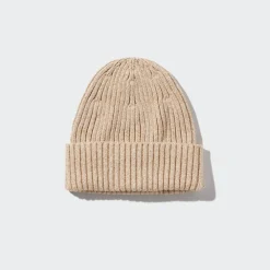 Accessoires & Taschen*UNIQLO Geripptes Baumwolle Beanie