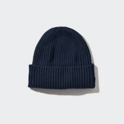 Accessoires & Taschen*UNIQLO Geripptes Baumwolle Beanie