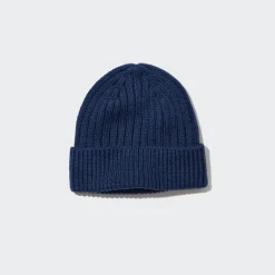 Accessoires & Taschen*UNIQLO Geripptes Heattech Thermo Beanie