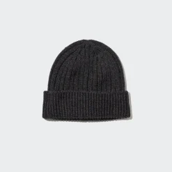 Accessoires & Taschen*UNIQLO Geripptes Heattech Thermo Beanie