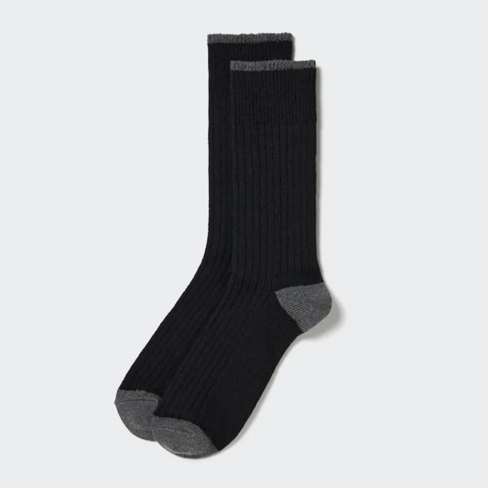 Socken*UNIQLO Gerippte Socken