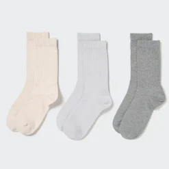 Socken, Strumpfhosen & Leggings*UNIQLO Gerippte Socken (3 Paar)