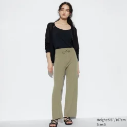 Loungewear & Pyjamas*UNIQLO Gerippte Strickhose (Maschinenwaschbar)