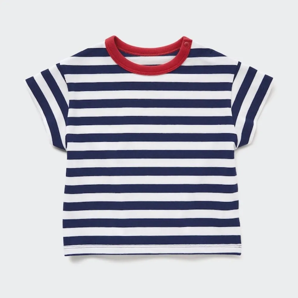 T-Shirts & Oberteile*UNIQLO Gestreiftes Dry T-Shirt