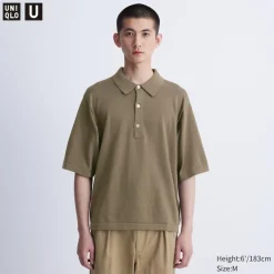 Pullover & Strickjacken*UNIQLO Gestricktes Poloshirt