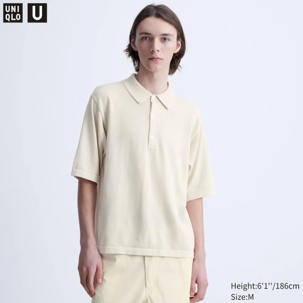 Pullover & Strickjacken*UNIQLO Gestricktes Poloshirt