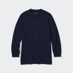 Loungewear & Pyjamas*UNIQLO Heattech Extra Warm Baumwoll Langarmshirt