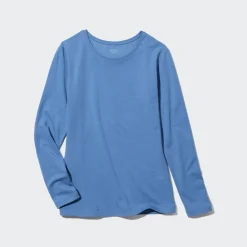 T-Shirts & Oberteile*UNIQLO Heattech Extra Warm Baumwolle Thermo Langarmshirt