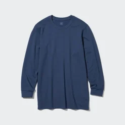 T-Shirts & Oberteile*UNIQLO Heattech Extra Warm Baumwolle Thermo Langarmshirt