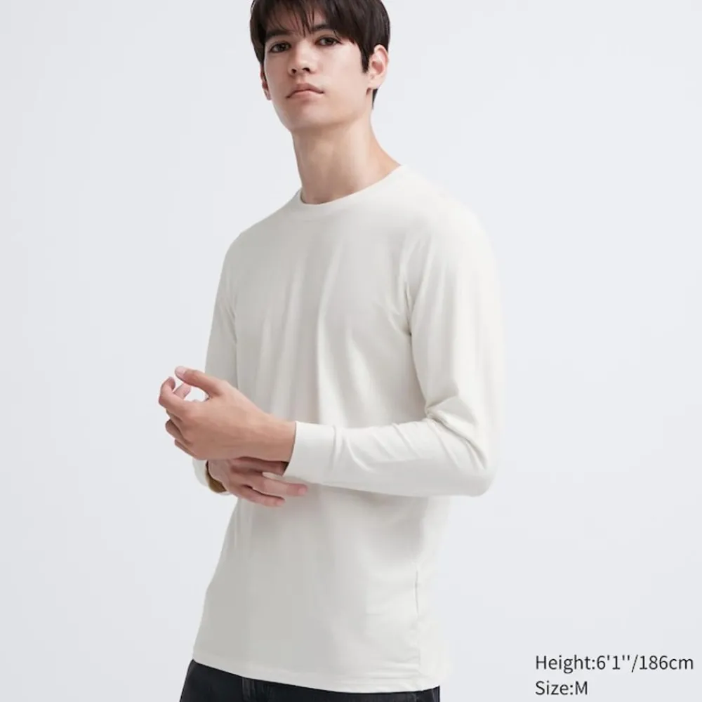 T-Shirts & Oberteile*UNIQLO Heattech Extra Warm Baumwoll Langarmshirt