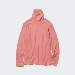 T-Shirts & Oberteile*UNIQLO Heattech Fleece Langarmshirt Mit Rollkragen