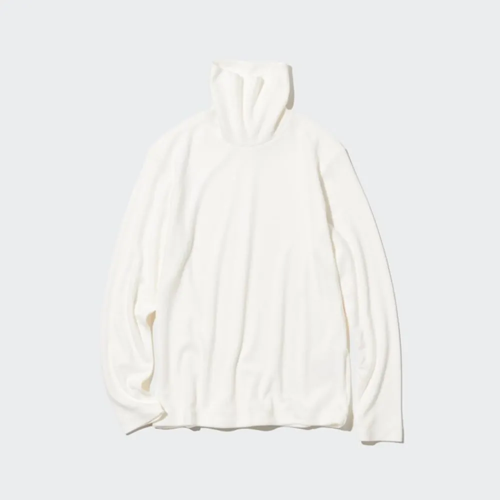 T-Shirts & Oberteile*UNIQLO Heattech Fleece Langarmshirt Mit Rollkragen