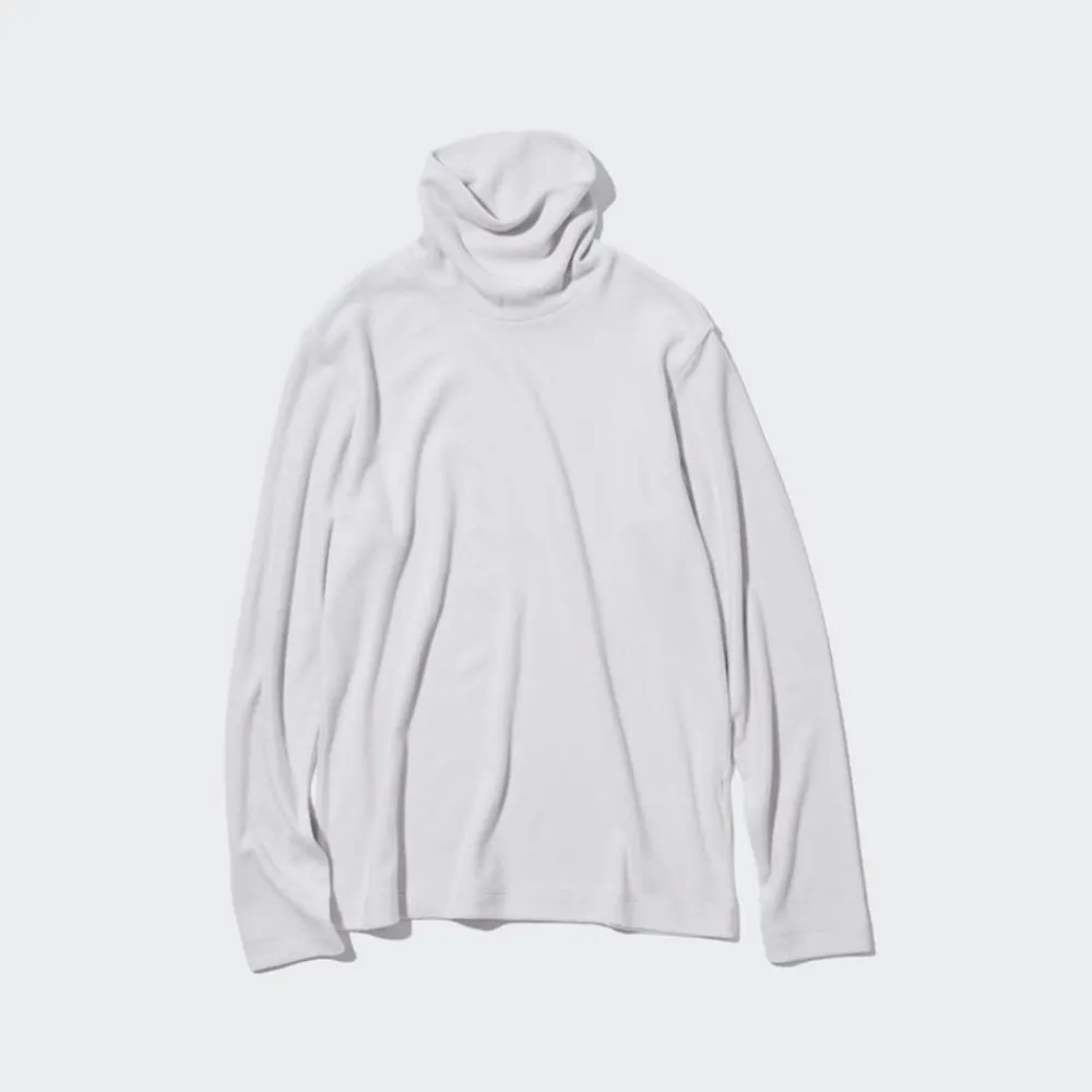 T-Shirts & Oberteile*UNIQLO Heattech Fleece Langarmshirt Mit Rollkragen
