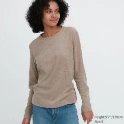 T-Shirts & Oberteile*UNIQLO Heattech Fleece Thermo Langarmshirt