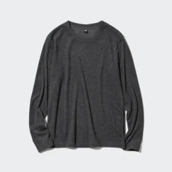 T-Shirts & Oberteile*UNIQLO Heattech Fleece Thermo Langarmshirt