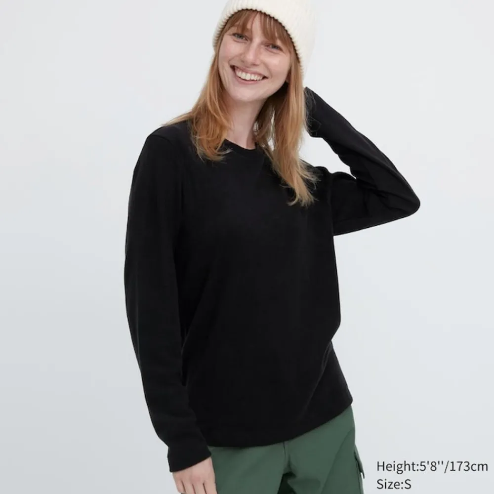 T-Shirts & Oberteile*UNIQLO Heattech Fleece Thermo Langarmshirt