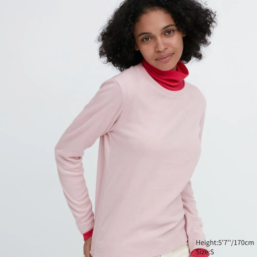 T-Shirts & Oberteile*UNIQLO Heattech Fleece Thermo Langarmshirt