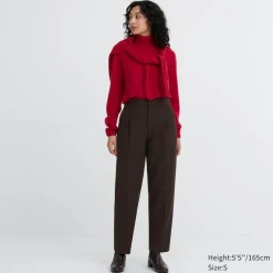 Hosen, Leggings & Jogginghosen*UNIQLO Heattech Thermo Bundfaltenhose (Tapered Fit)