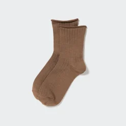 Socken, Strumpfhosen & Leggings*UNIQLO Heattech Thermo Socken Braun