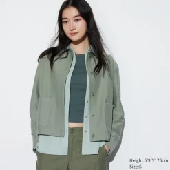 Mäntel, Jacken, Parka & Westen*UNIQLO Jersey Jacke (Relaxed Fit)