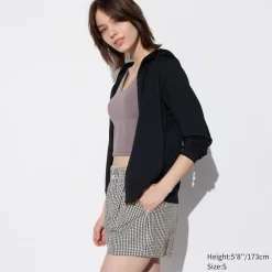Loungewear & Pyjamas*UNIQLO Karierte Seersucker Easy Shorts
