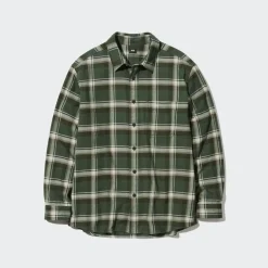 Hemden*UNIQLO Kariertes Flanell Langarm Hemd