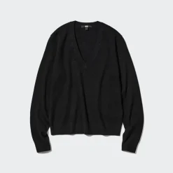 Pullover & Strickjacken*UNIQLO 100 % Kaschmir Pullover Mit V-Ausschnitt