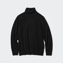 Pullover & Strickjacken*UNIQLO 100 % Kaschmir Rollkragenpullover