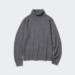 Pullover & Strickjacken*UNIQLO 100 % Kaschmir Rollkragenpullover