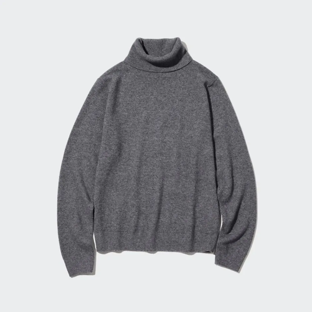 Pullover & Strickjacken*UNIQLO 100 % Kaschmir Rollkragenpullover