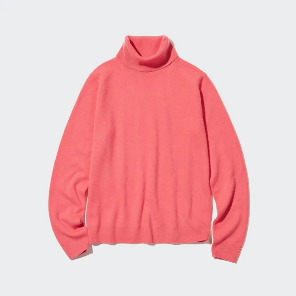 Pullover & Strickjacken*UNIQLO 100 % Kaschmir Rollkragenpullover