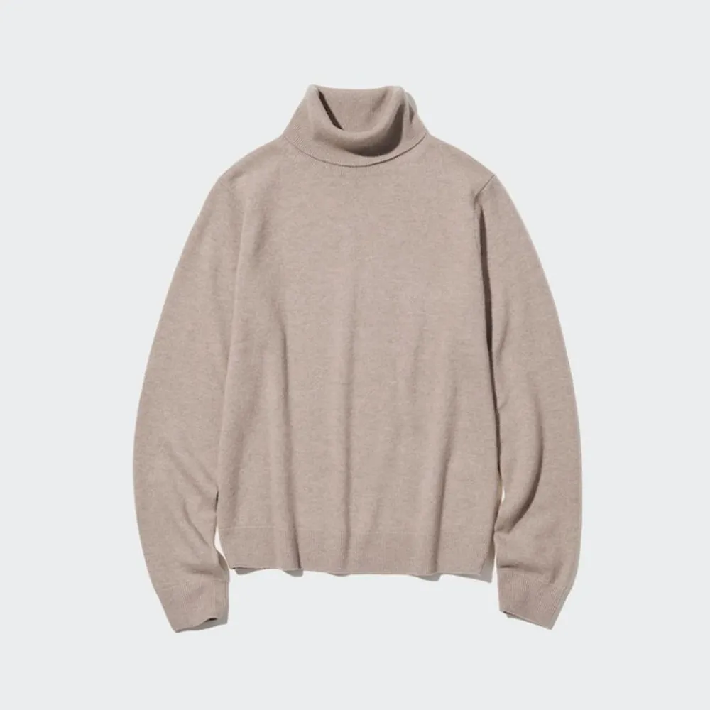 Pullover & Strickjacken*UNIQLO 100 % Kaschmir Rollkragenpullover