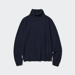 Pullover & Strickjacken*UNIQLO 100 % Kaschmir Rollkragenpullover